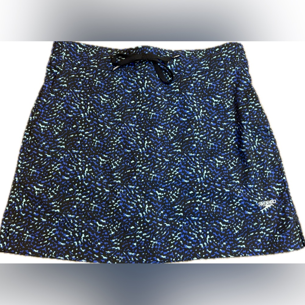 ✨Speedo Blue/Black/Turquoise Sport Skort Size Small